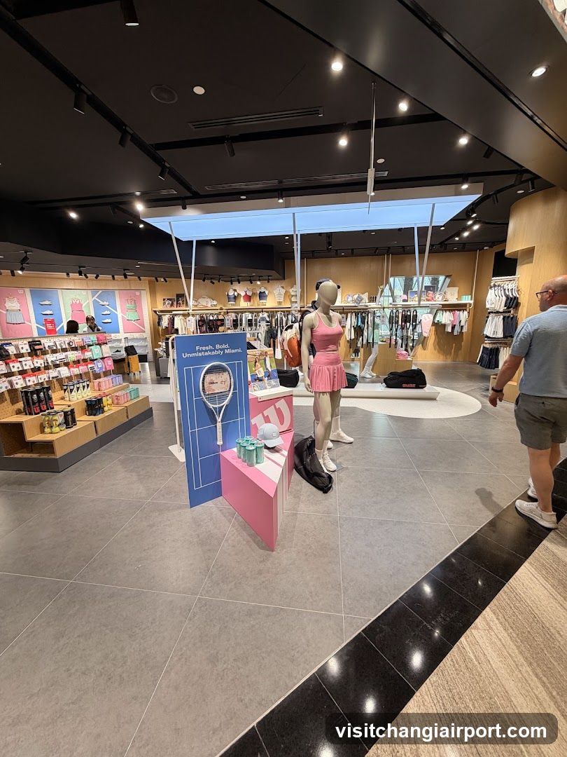 Tennis Store Interior Display