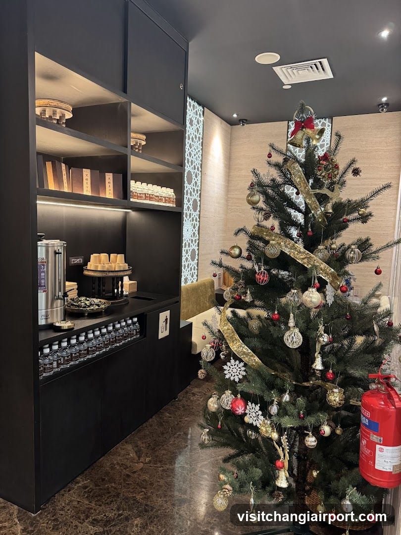 Christmas Tree in Interior Space