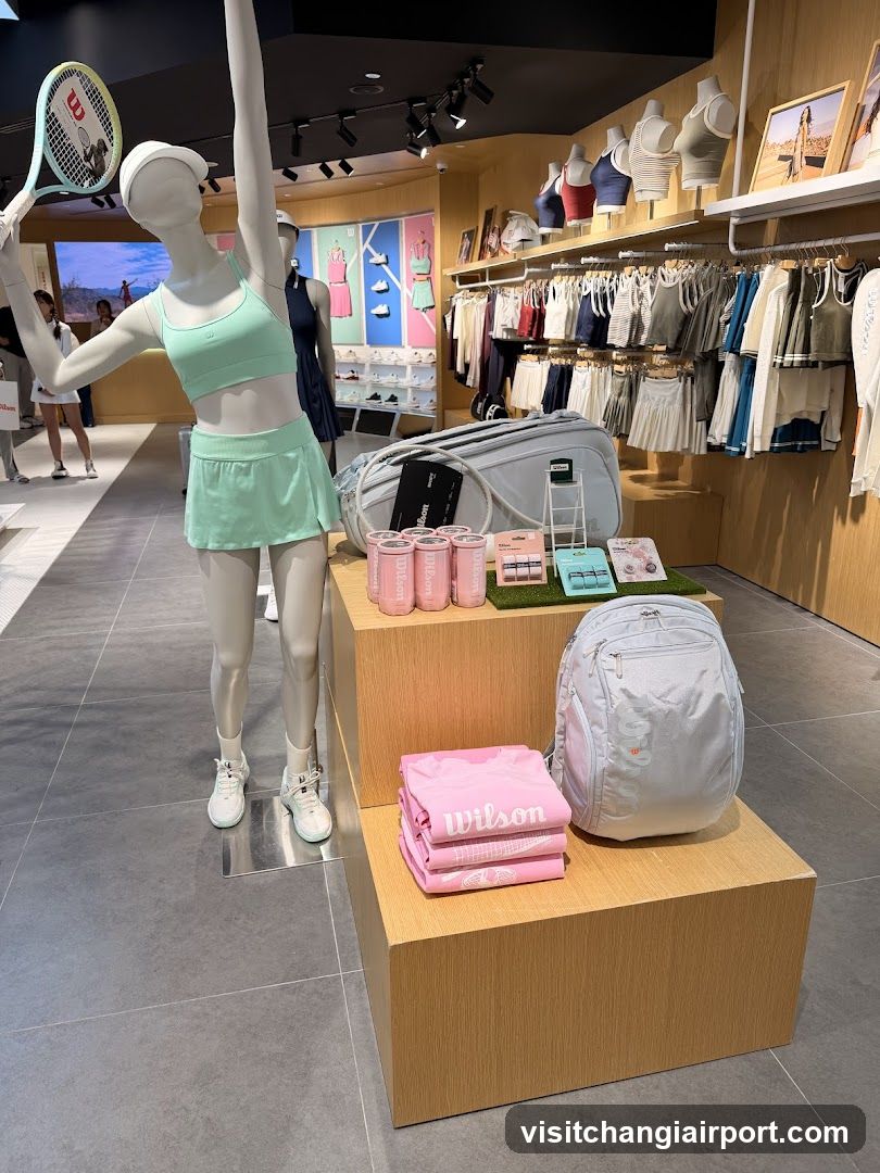 Wilson Sports Store Interior Display