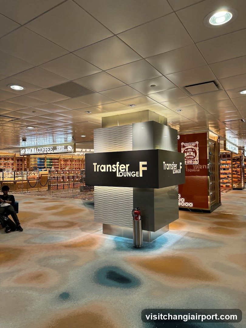 Transfer Lounge F Interior