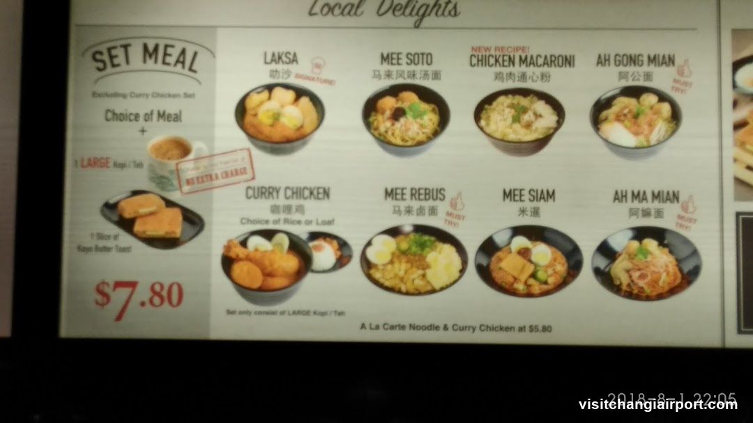 Local Delights Menu Board