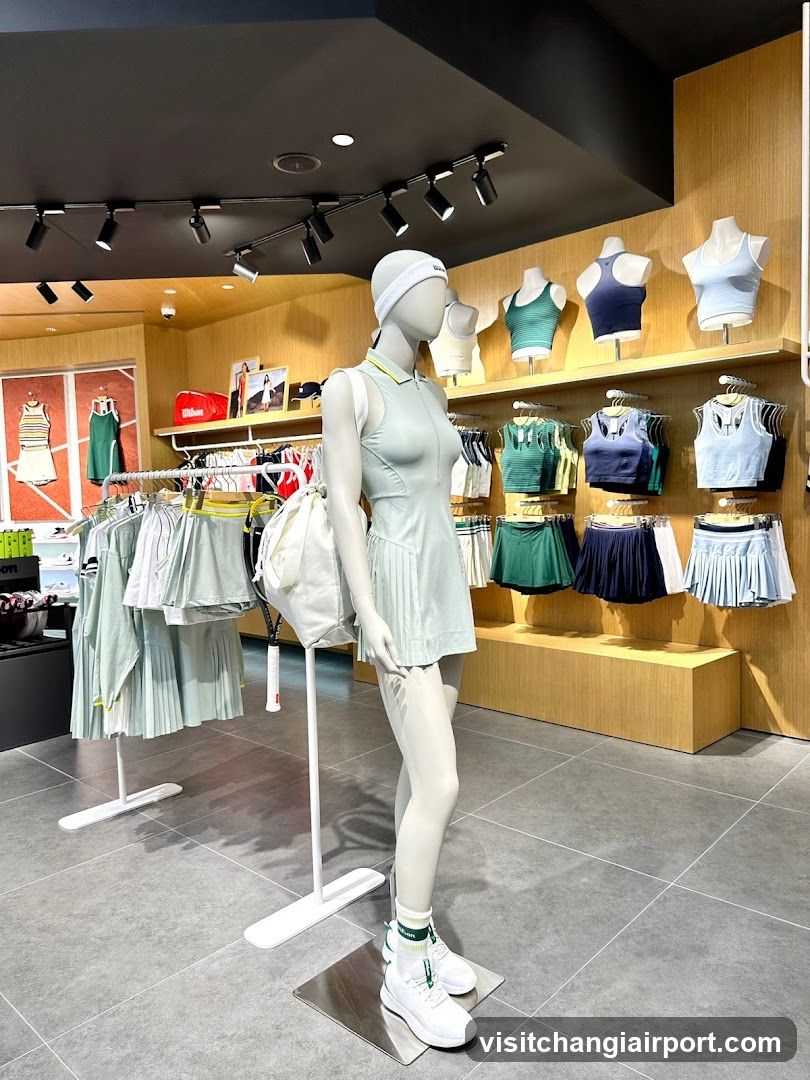 Sportswear Store Interior Display