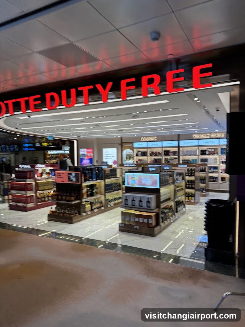 Duty Free Store Interior