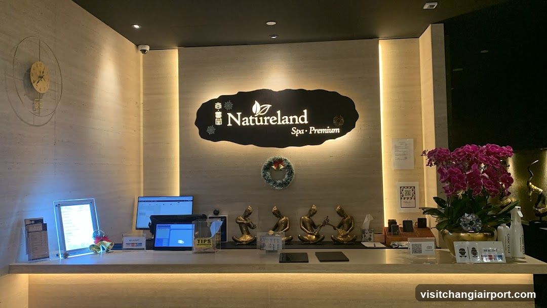 Natureland Spa Premium Reception Desk