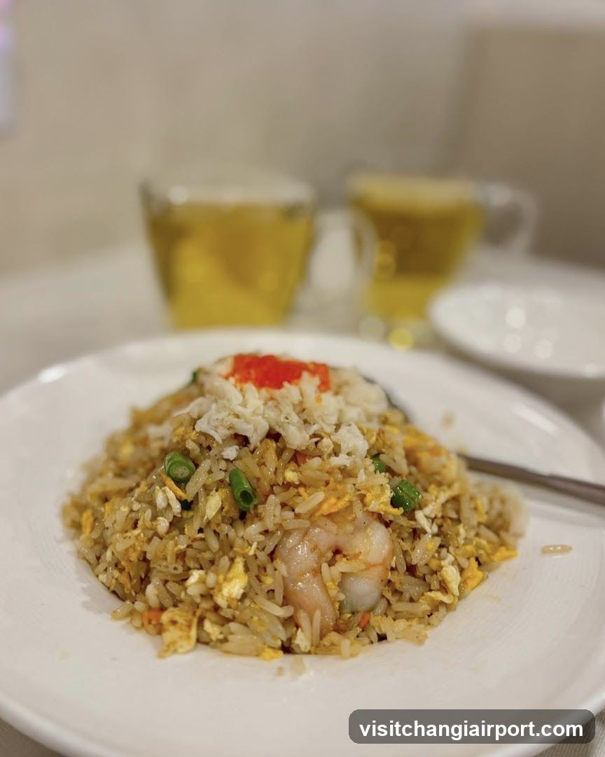Shrimp Fried Rice with Caviar