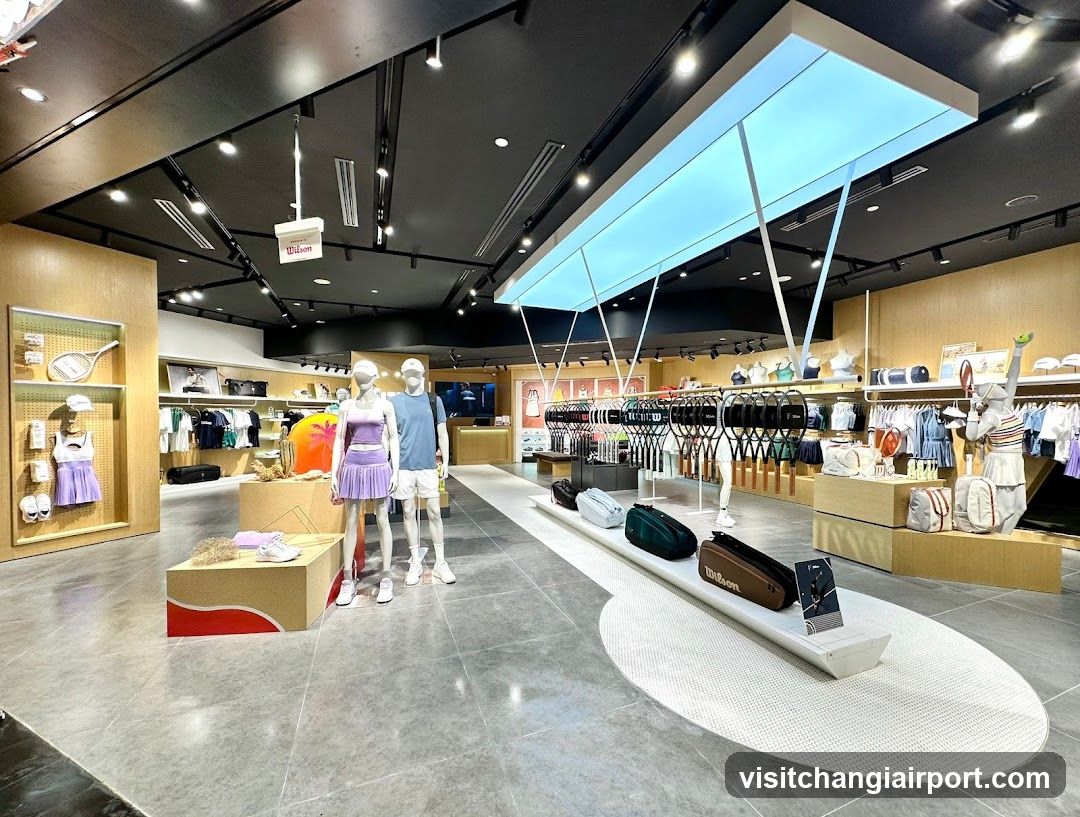 Tennis Store Interior Display
