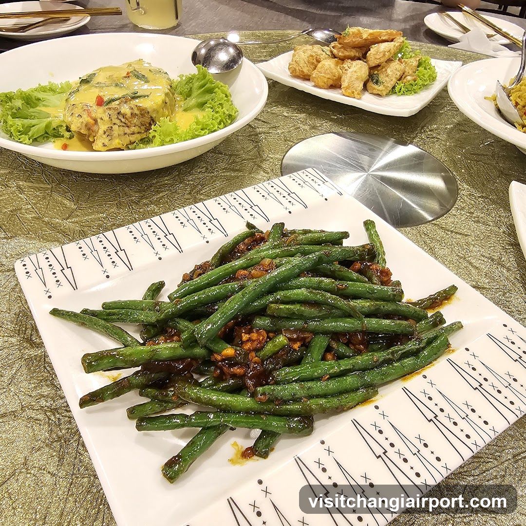 Dining Table with Chinese Dishes