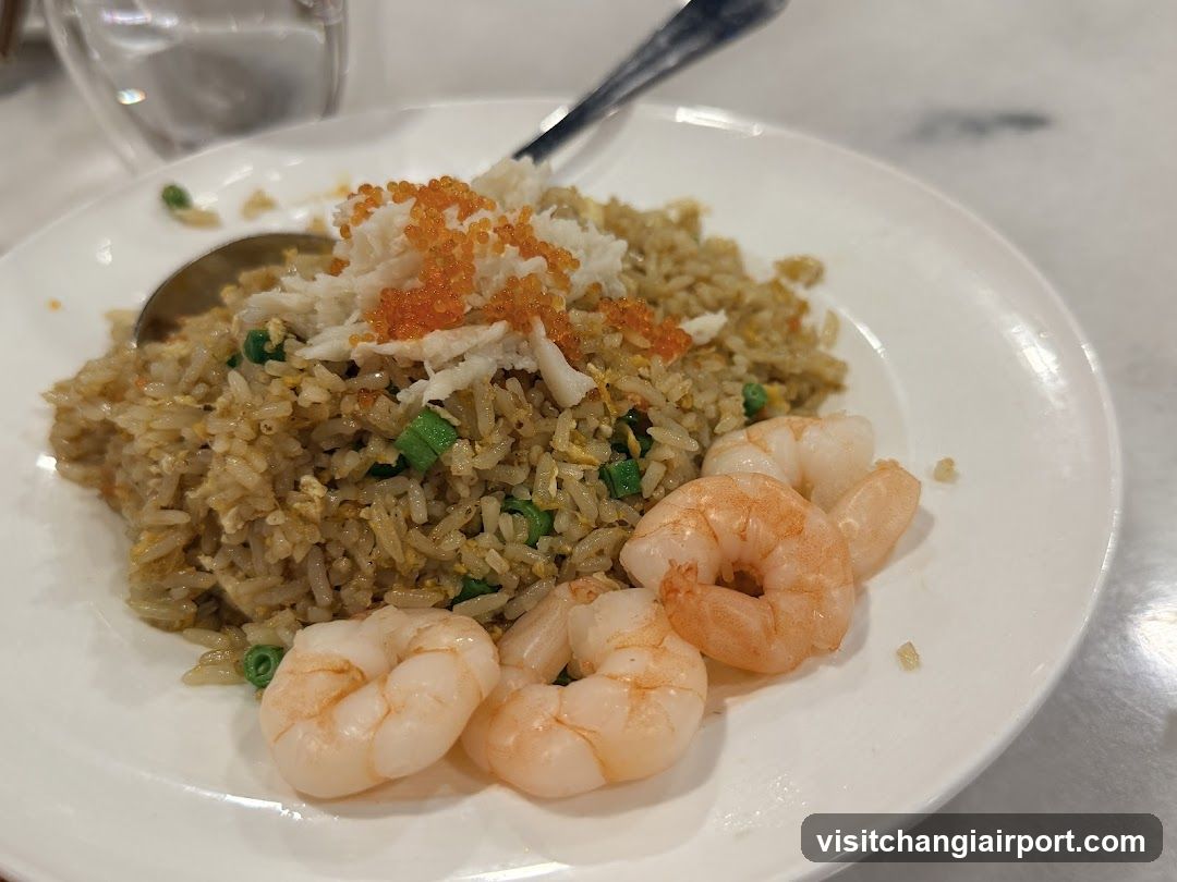 Shrimp Fried Rice with Topping