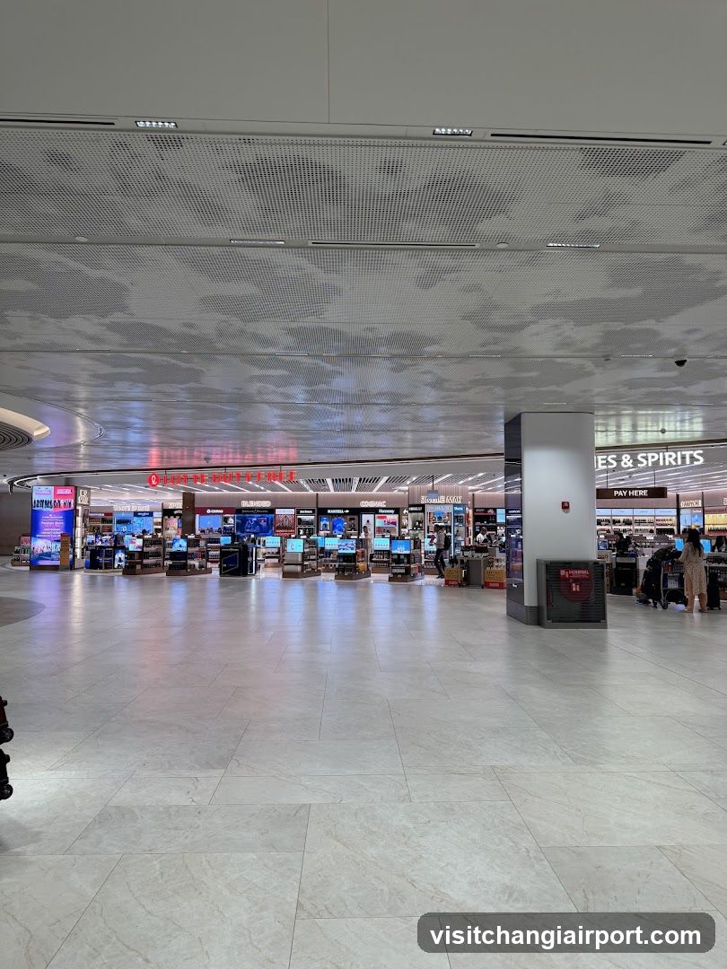 Airport Duty Free Shop Interior
