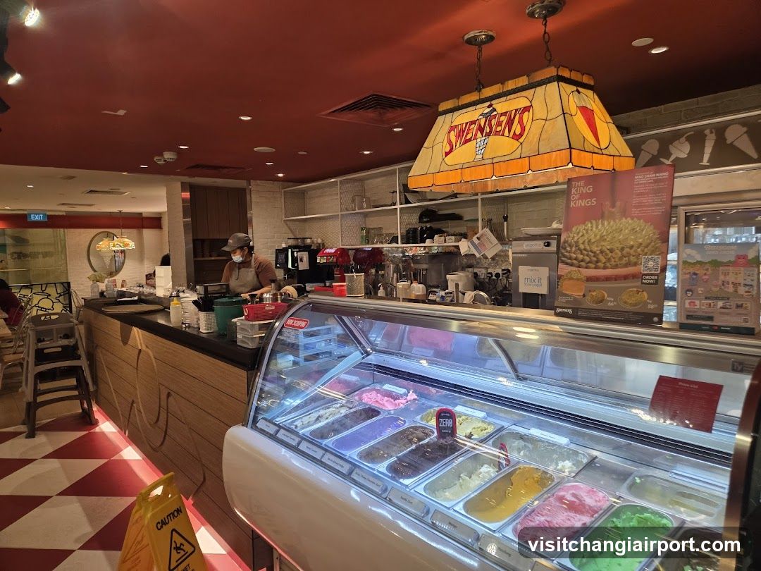 Ice Cream Shop Interior