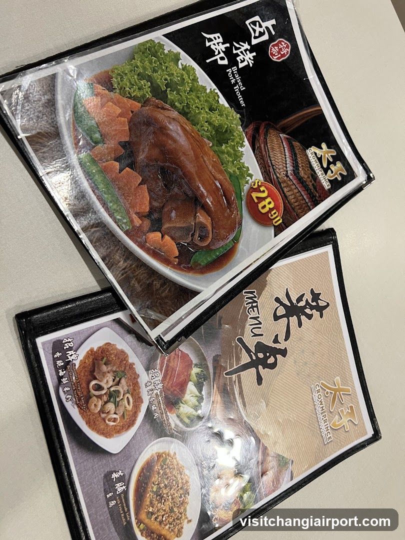 Food Menu Display