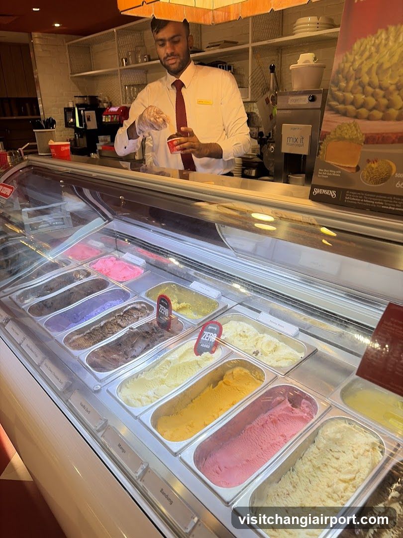 Ice Cream Shop Interior