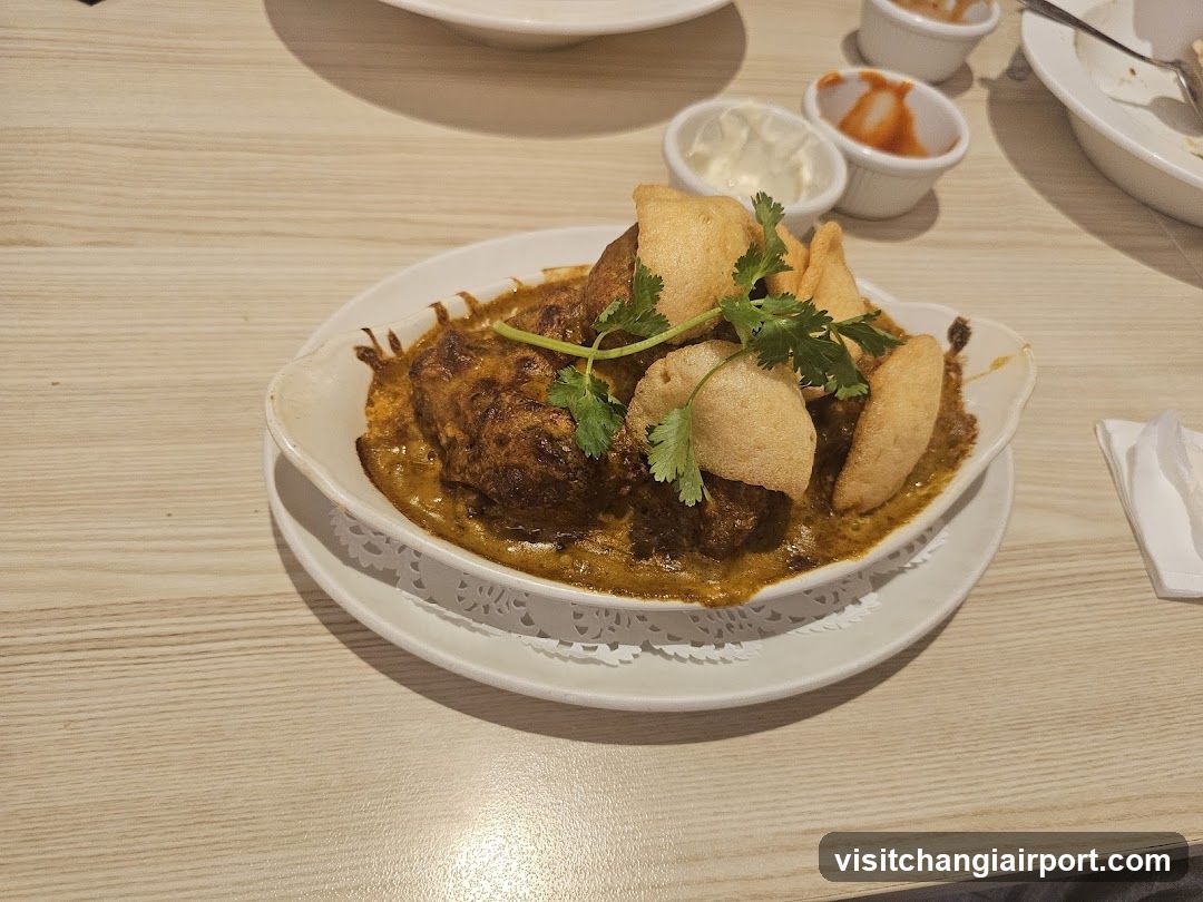 Curry Dish with Garnish
