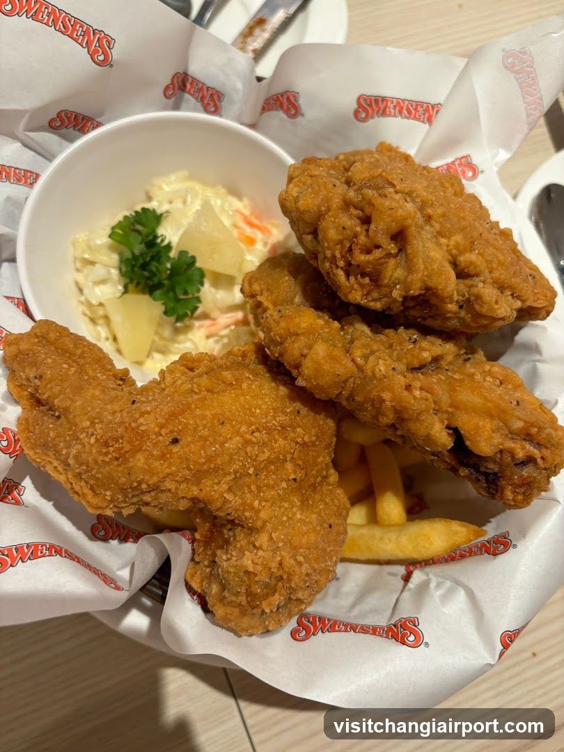 Swensen's Fried Chicken Meal