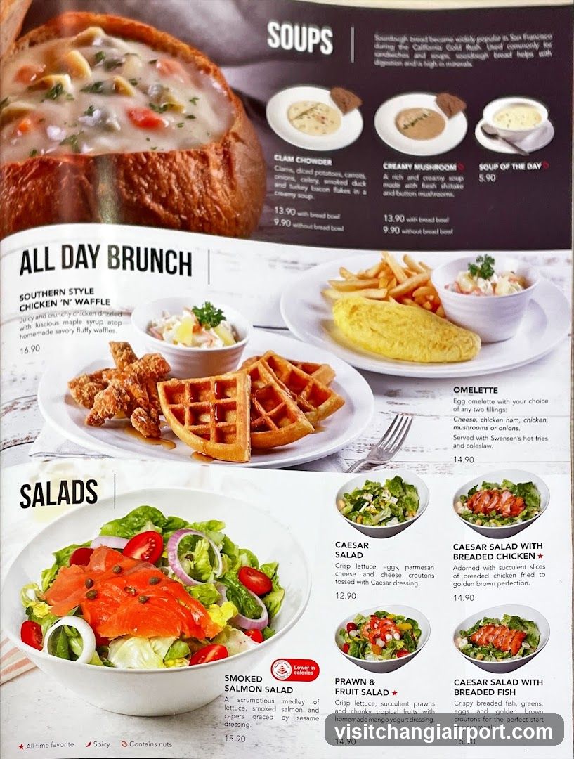 Brunch Menu Page