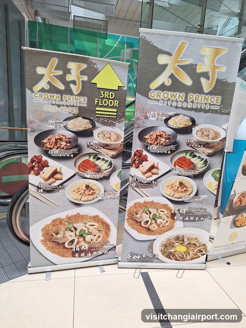 Crown Prince Kitten Biste Menu Display