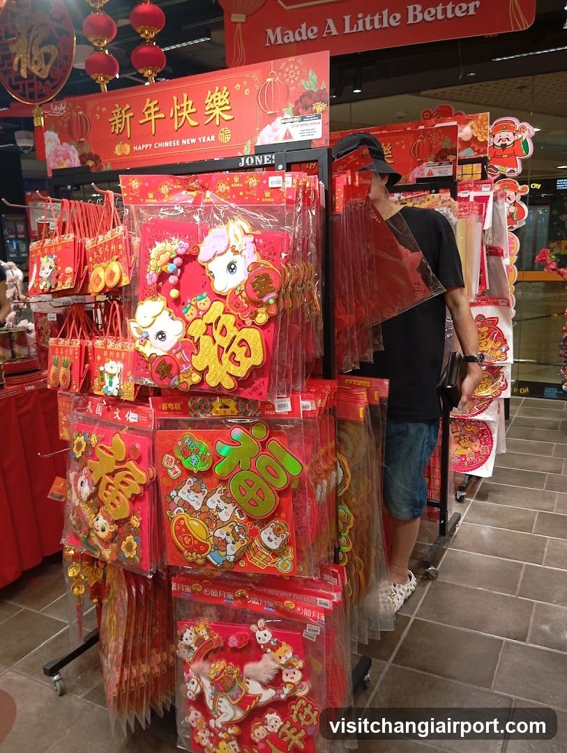 Chinese New Year Decorations Display