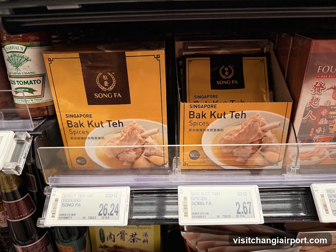 Song Fa Bak Kut Teh Spices Shelf