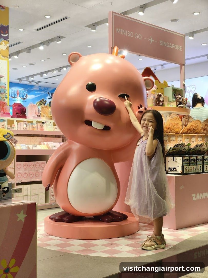 MINISO GO Singapore Store Interior