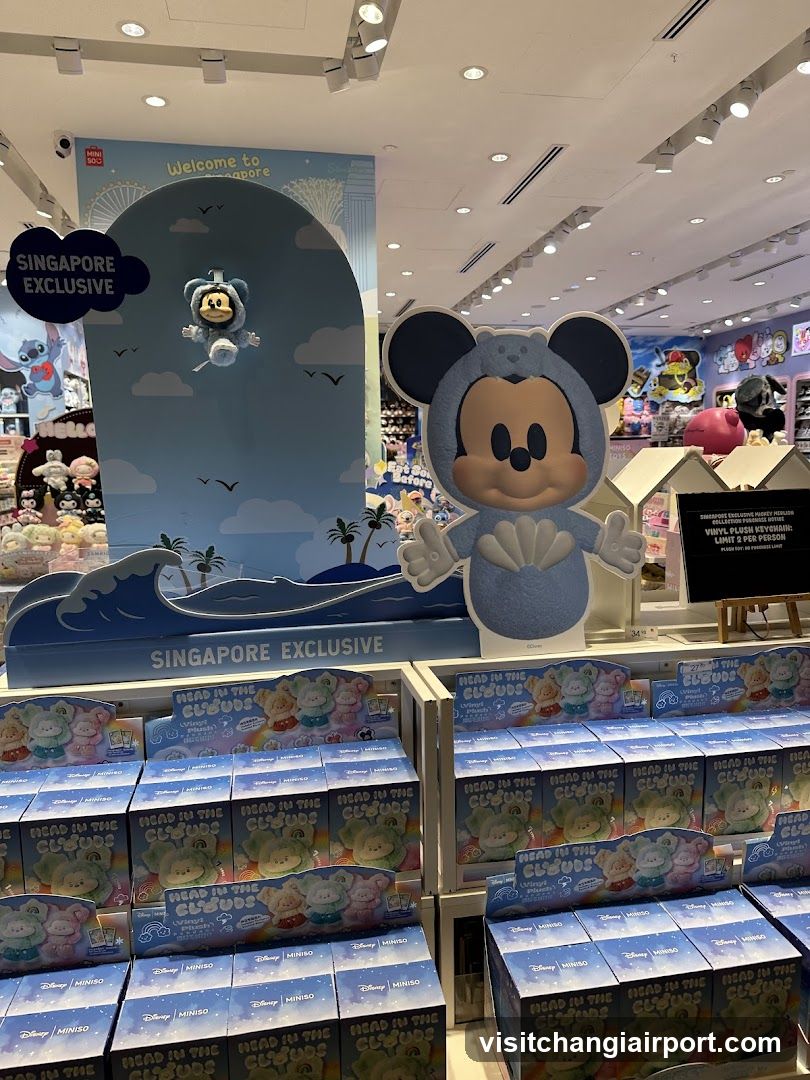 Singapore Exclusive Merchandise Display
