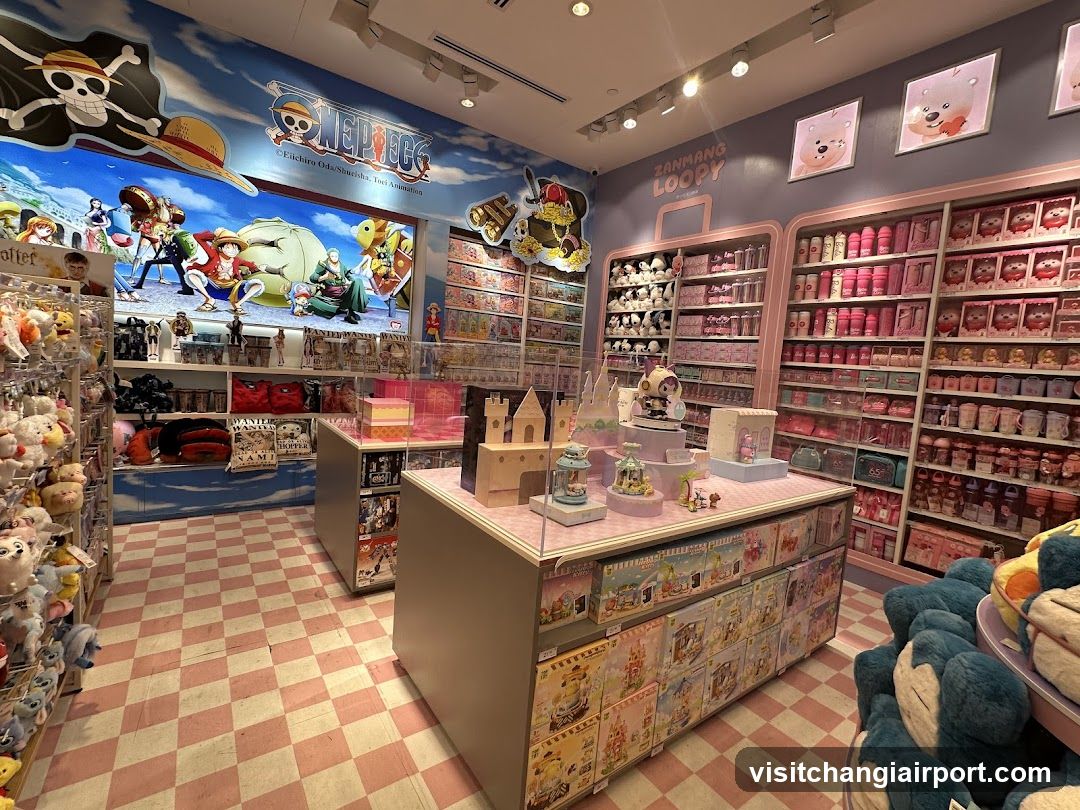 One Piece and Sanrio Loopy Store Interior