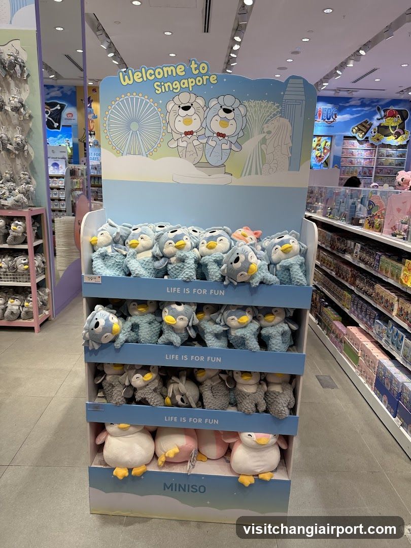 MINISO Singapore Plush Display