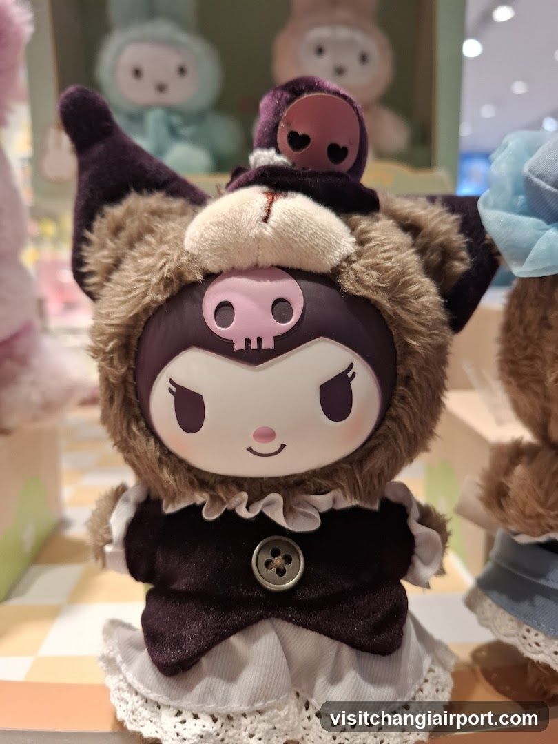 Kuromi Plush Toy Display