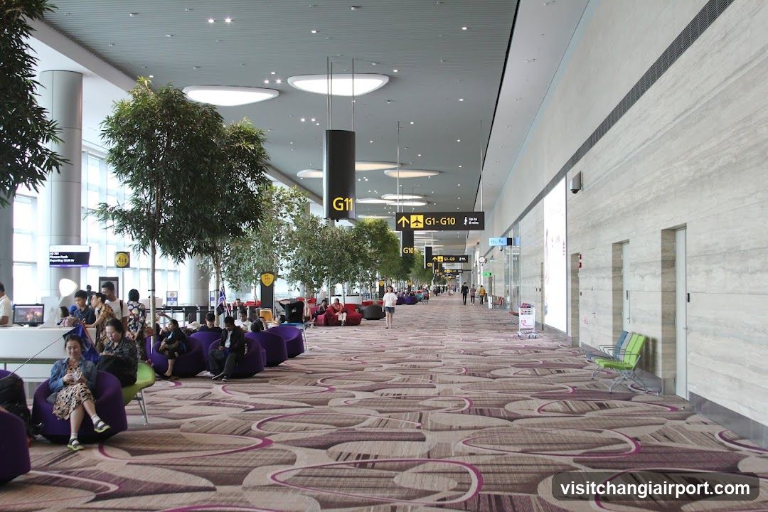 Airport Terminal Waiting Area