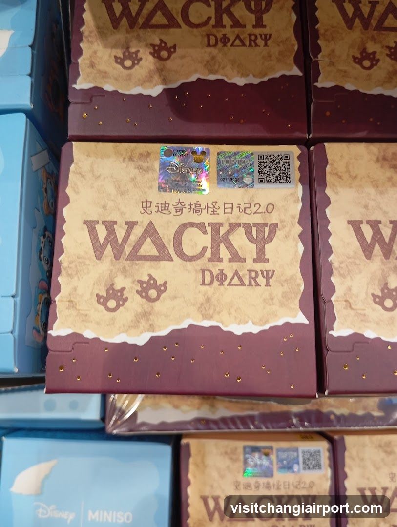 Wacky Diary Product Display
