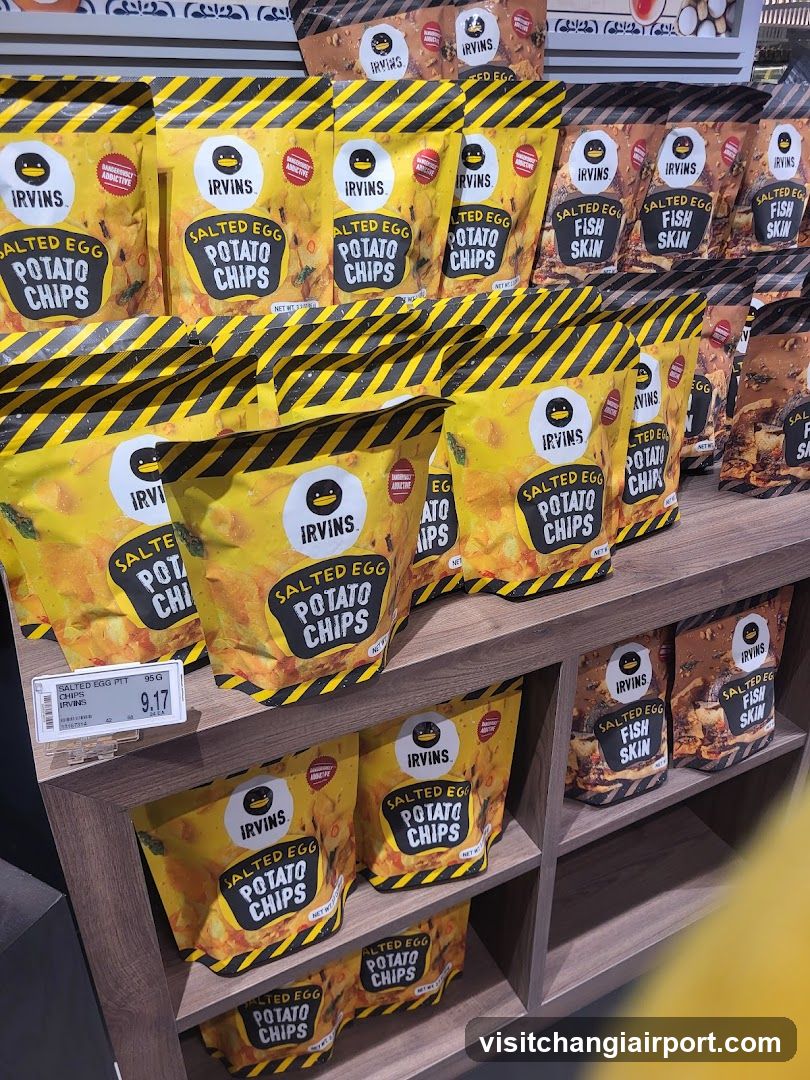 Irvin's Potato Chips Display