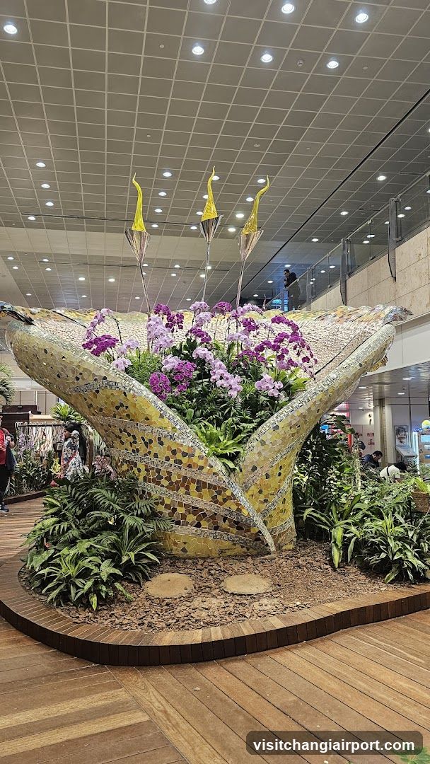 Flower Display in Indoor Space