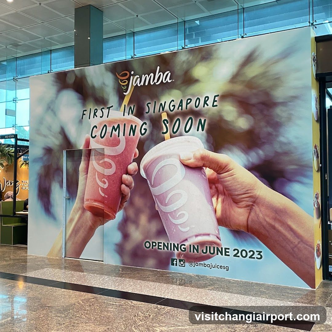 Jamba Juice Singapore Opening Announcement