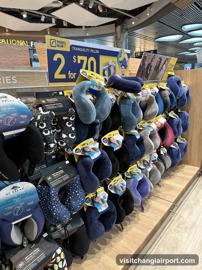 Travel Pillow Display