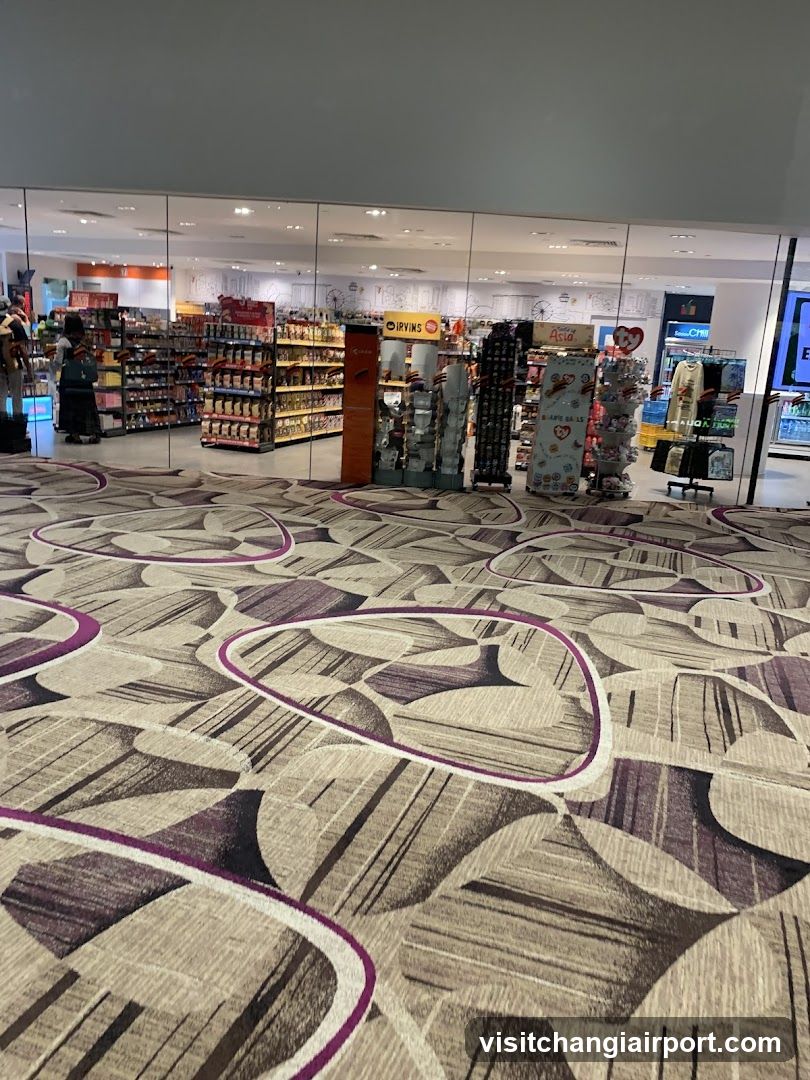 Airport Duty Free Store Interior