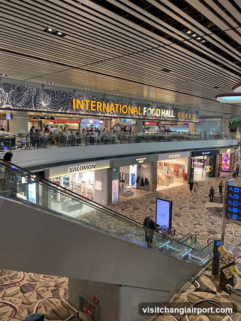 International Food Hall Interior