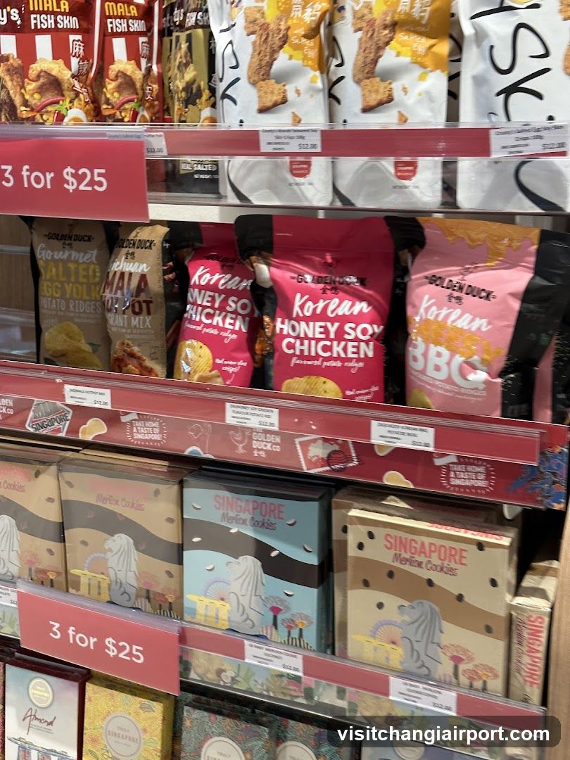 Snack and Cookie Shelf Display