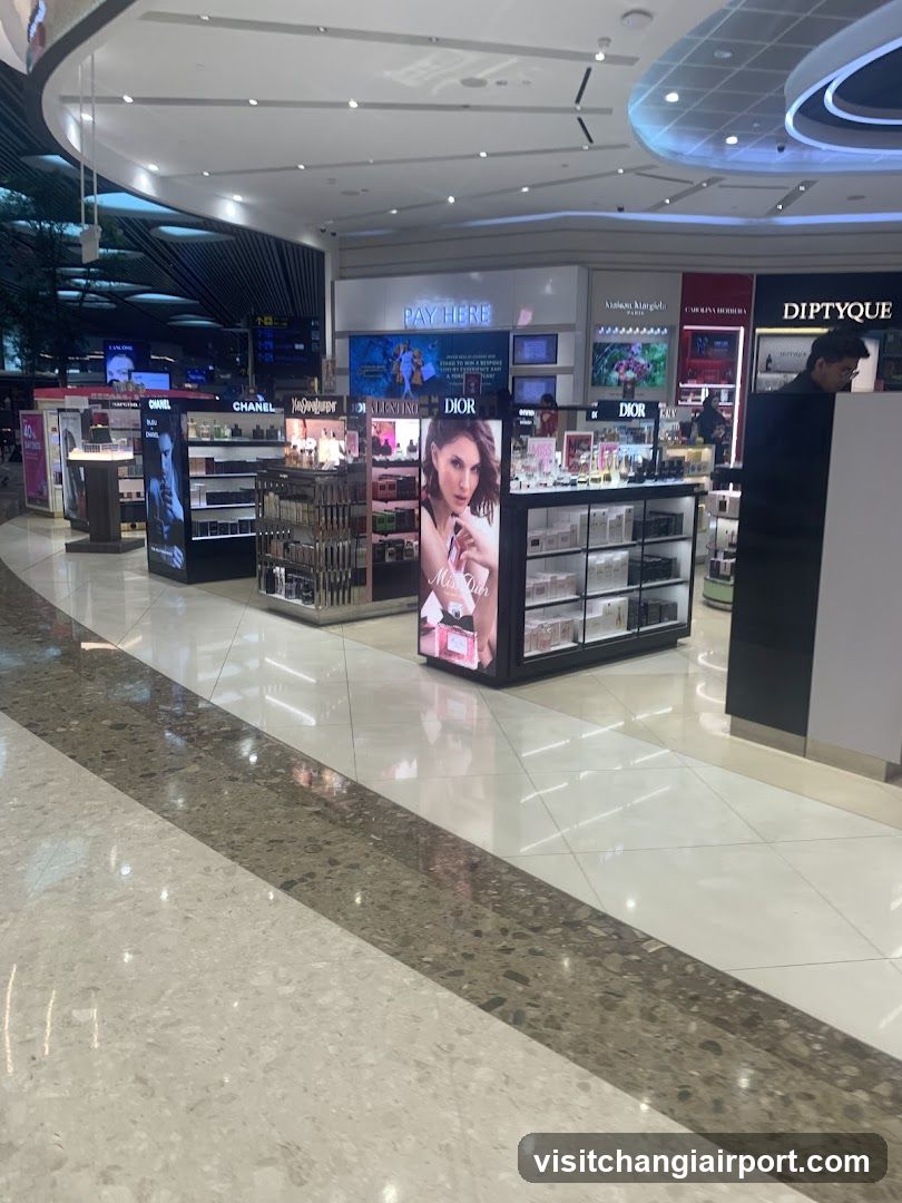 Airport Duty-Free Shop Interior