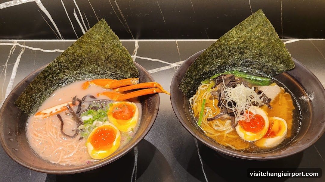 Ramen Bowls with Nori and Soft-Boiled Eggs