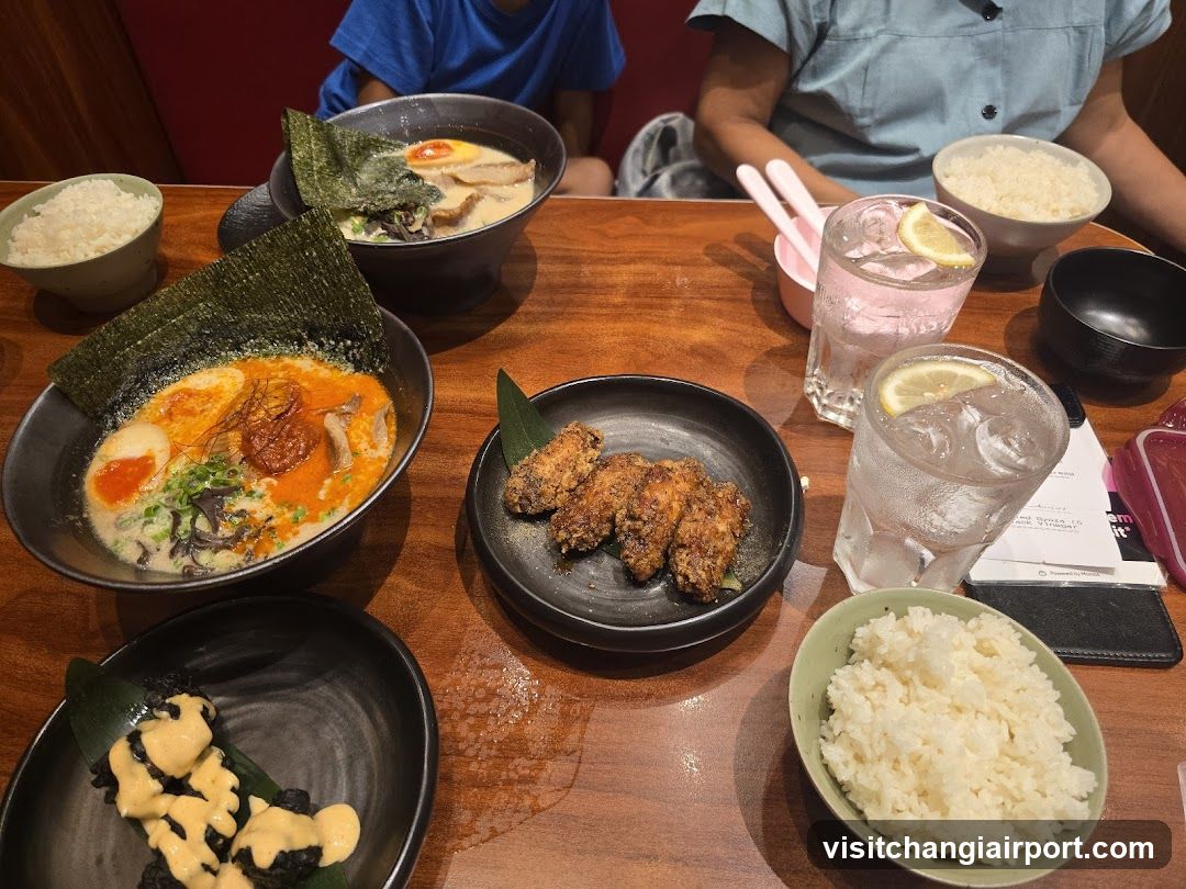 Ramen and Fried Chicken Meal