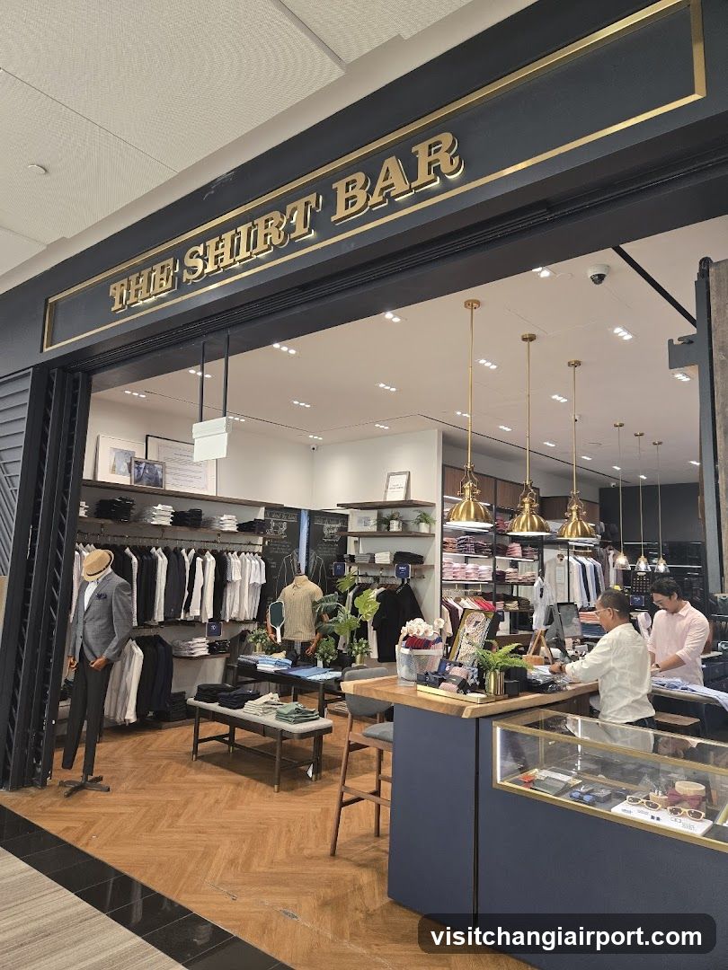 The Shirt Bar, Jewel Changi Airport