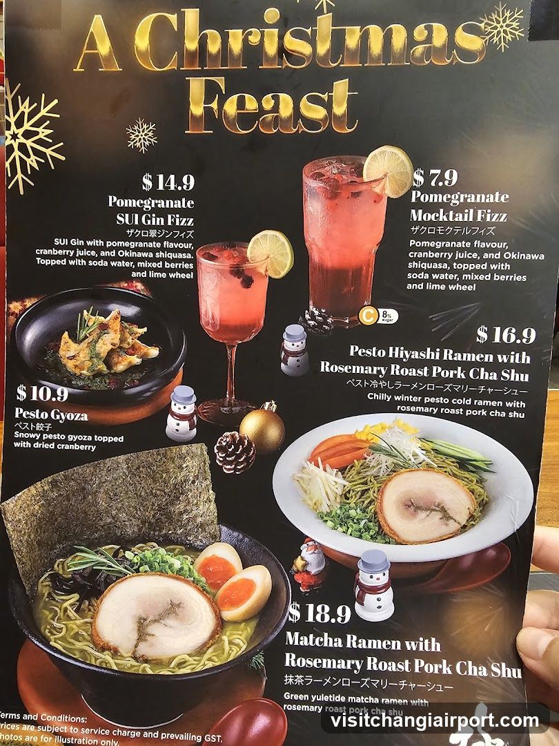 A Christmas Feast Menu