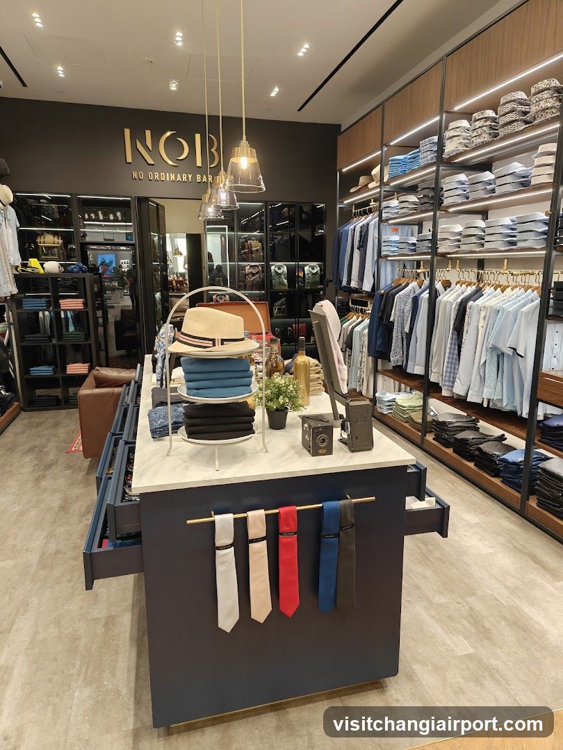NOB - Men's Clothing Store Interior