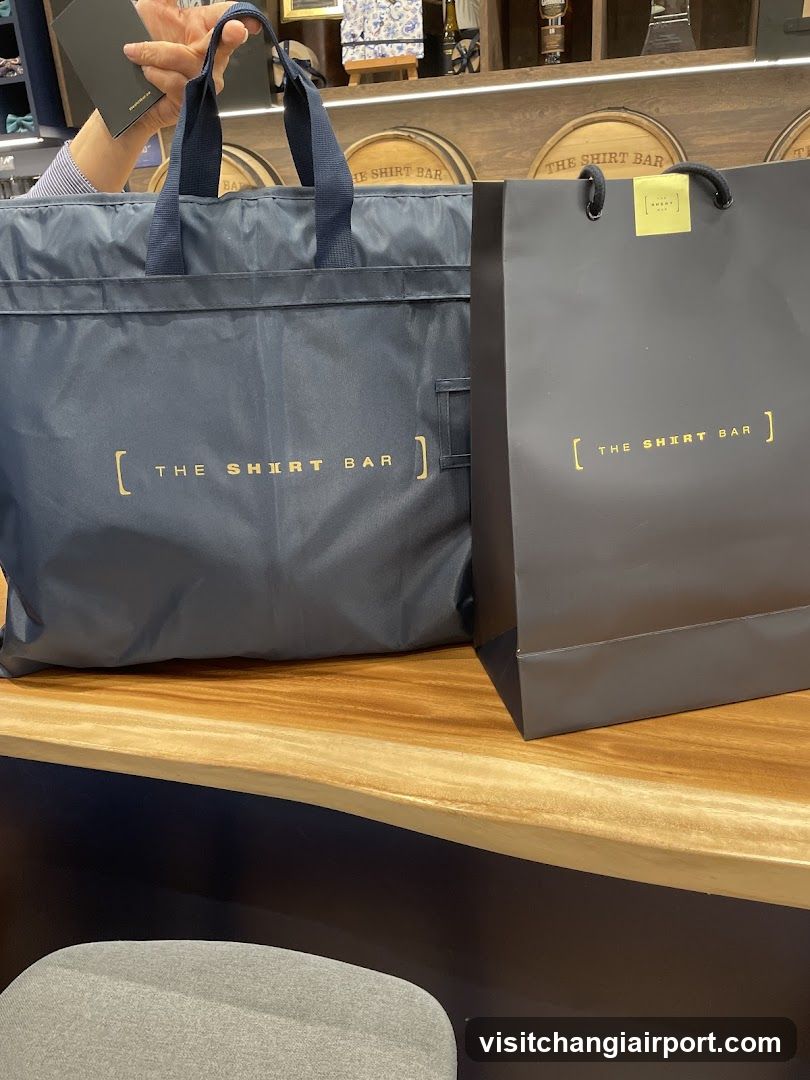Shopping Bags at The Shirt Bar