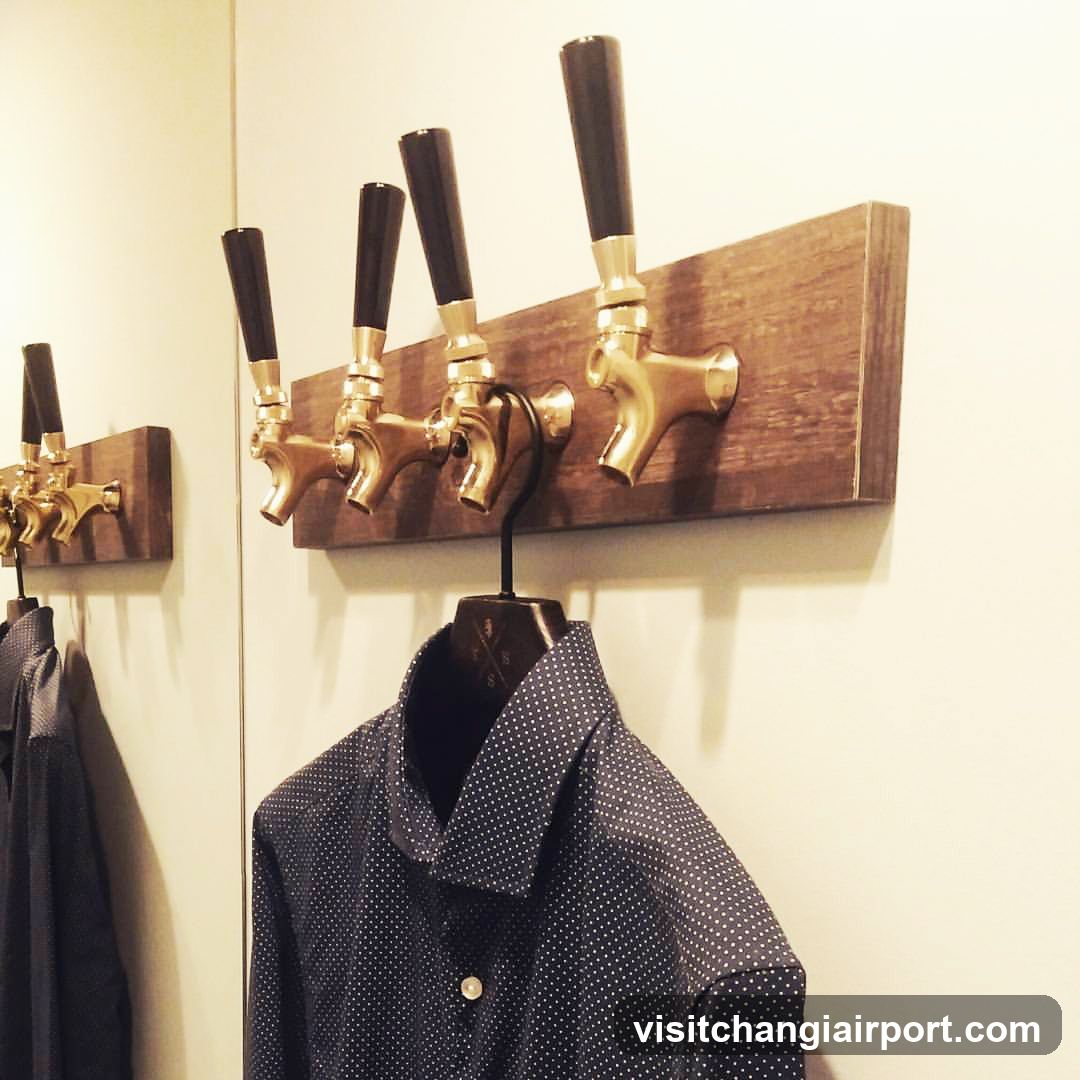 Beer Tap Coat Rack