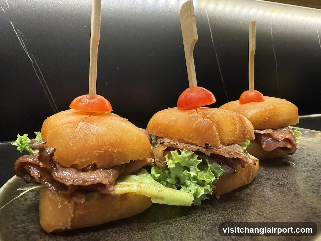Mini Sliders with Bacon and Lettuce