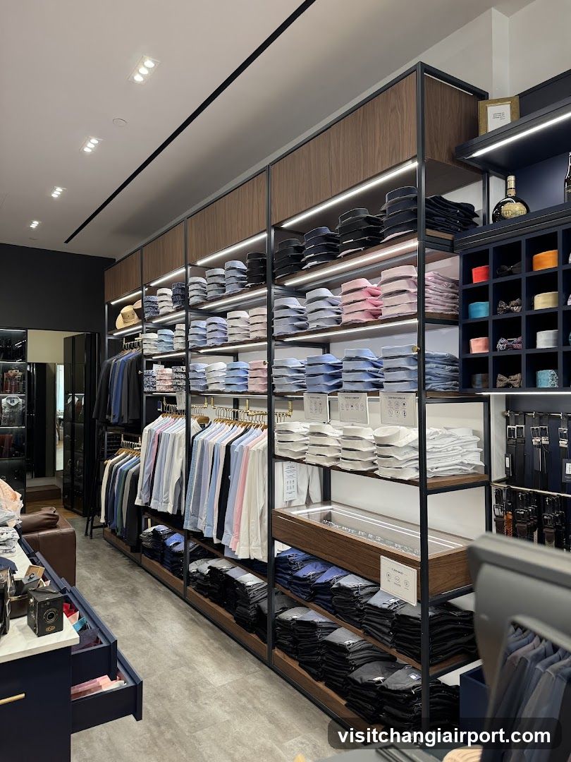 Men's Clothing Store Interior