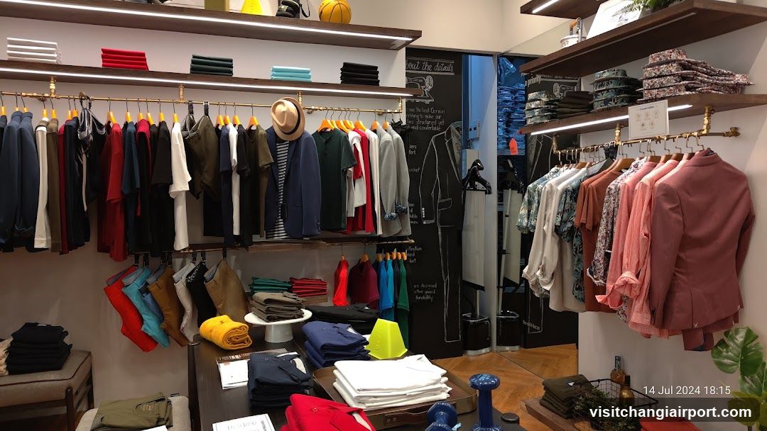 Clothing Store Interior Display