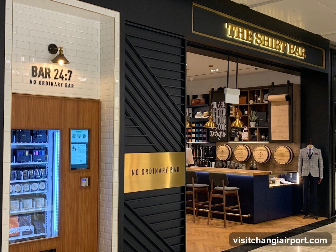 The Shirt Bar, Jewel Changi Airport
