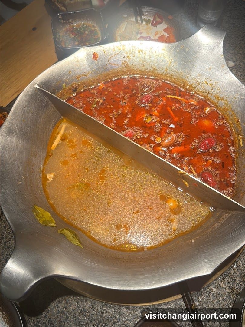 Hot Pot with Two Broths