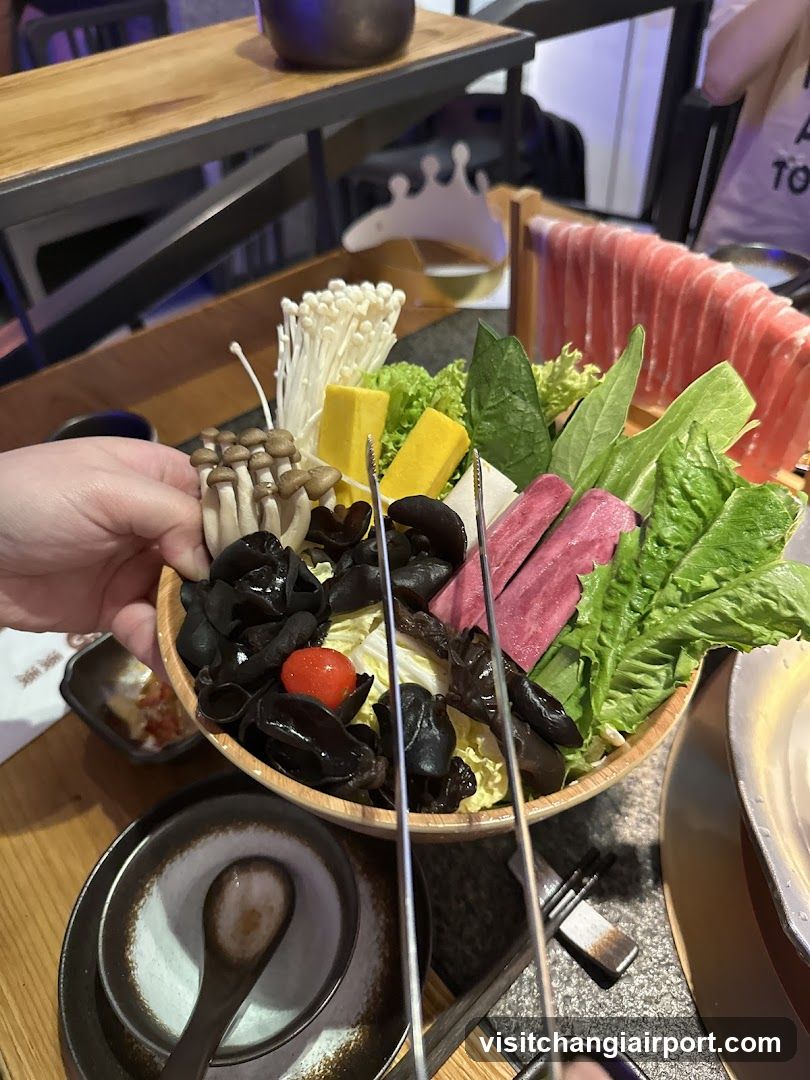 Hot Pot Ingredients Bowl